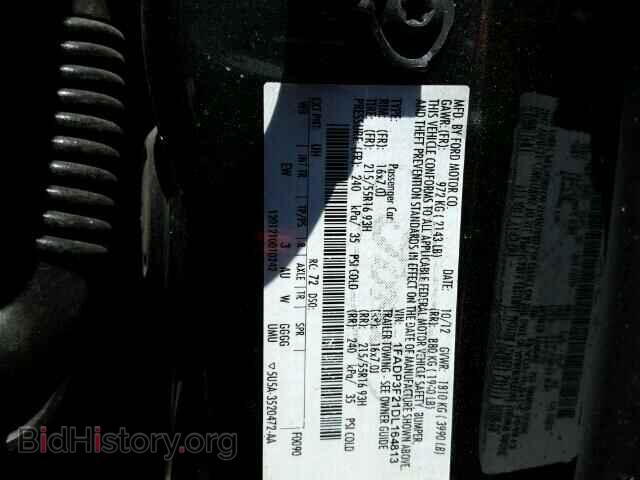2013 FORD FOCUS - VIN: 1FADP3F21DL164813 - Photo 10