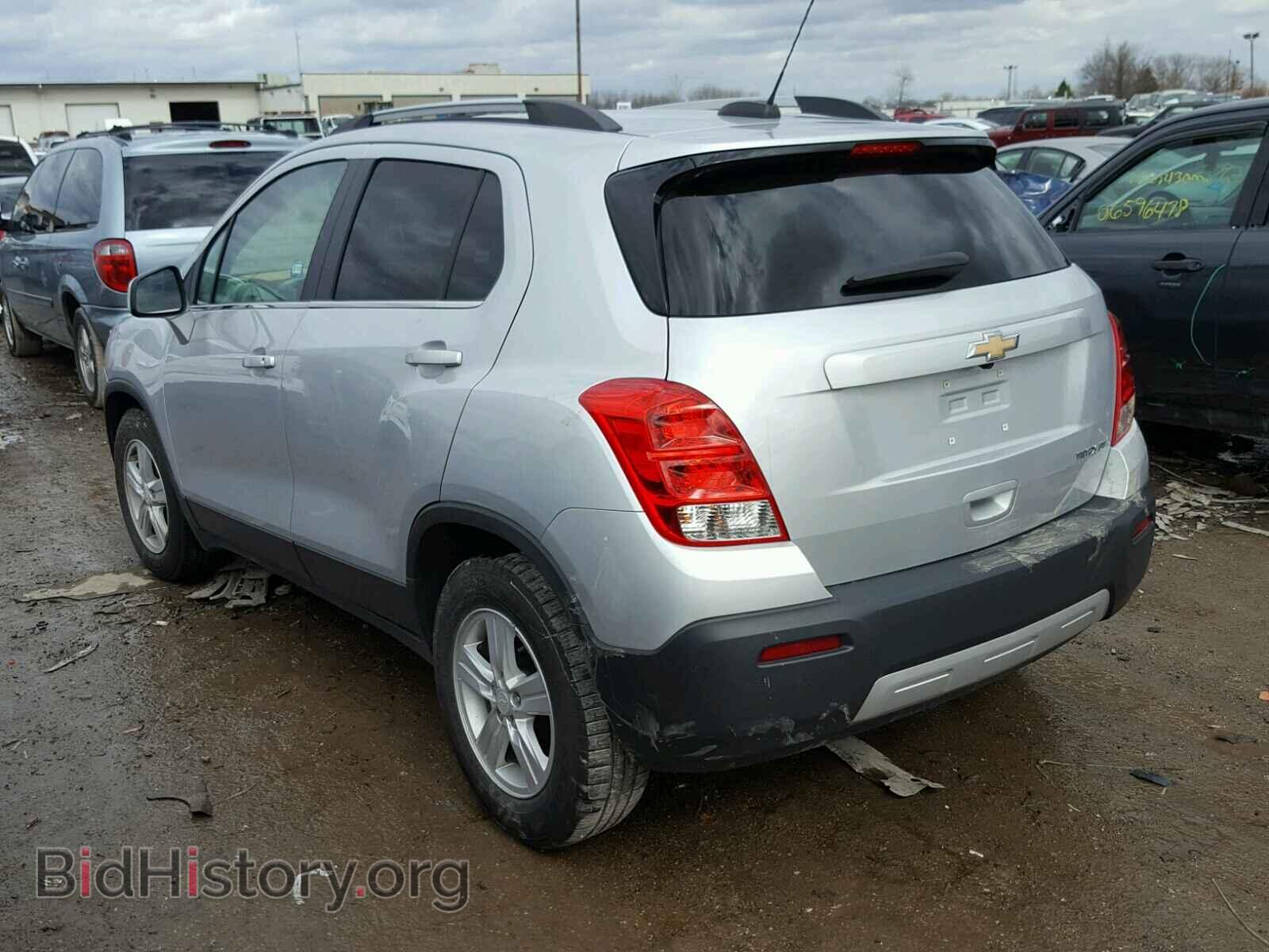 2016 CHEVROLET TRAX - VIN: 3GNCJLSB9GL202303 - Фото 3