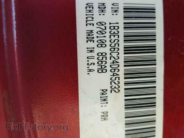 2004 DODGE NEON - VIN: 1B3ES56C24D645232 - Фото 10
