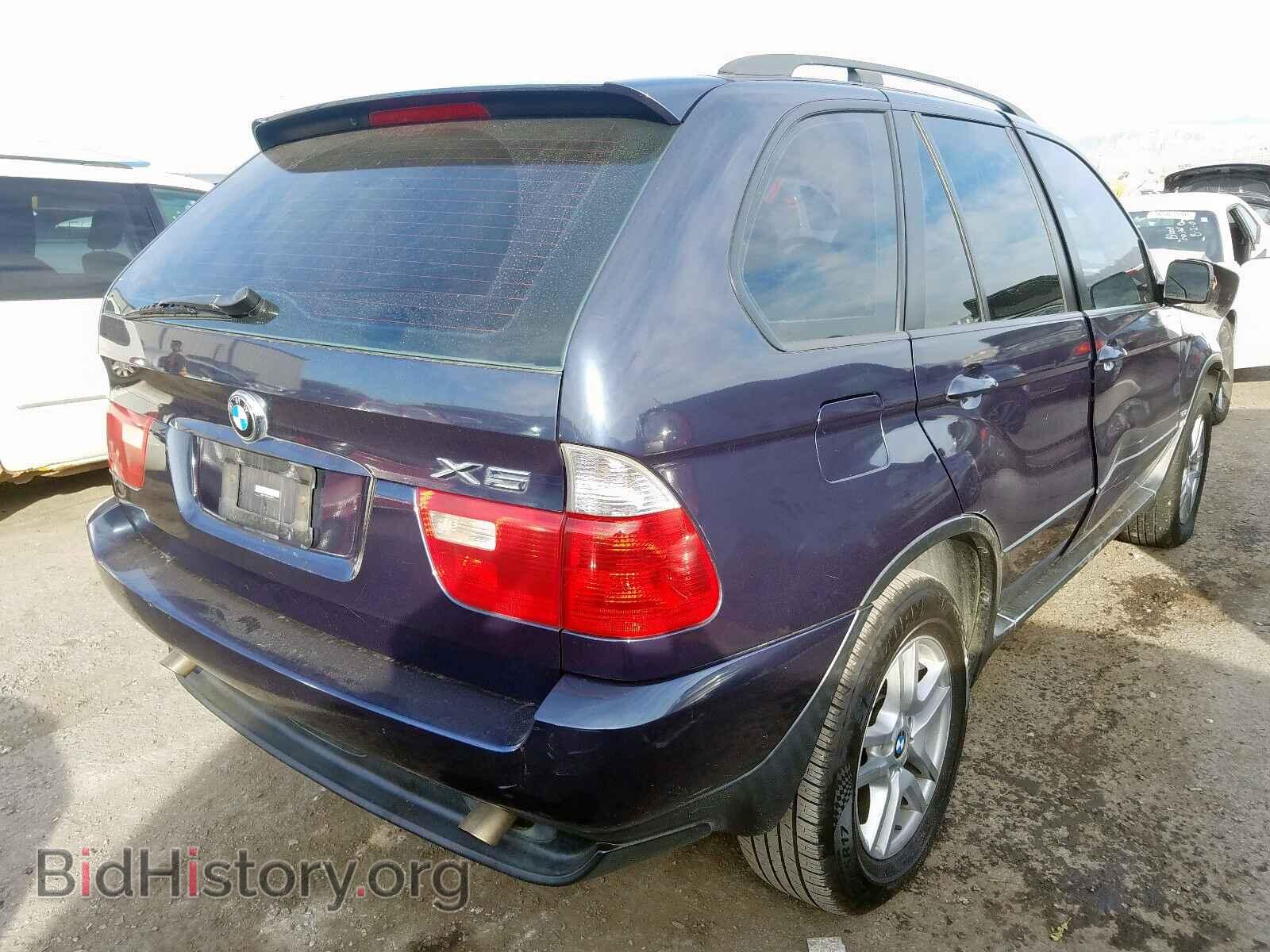 2006 BMW X5 - VIN: 5UXFA13596LY23942 - Фото 4