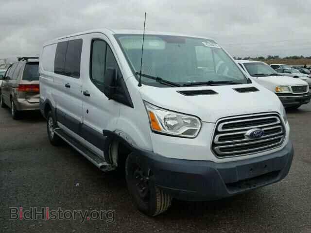 2015 Ford TRANSIT CO Transit T- (VIN 1FTNR1ZM4FKA46743) — photo 1 of 10, Copart, damage: front end