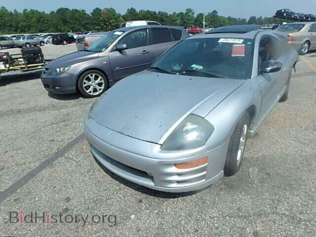 2002 MITSUBISHI ECLIPSE - VIN: 4A3AC84H42E105380 - Фото 2