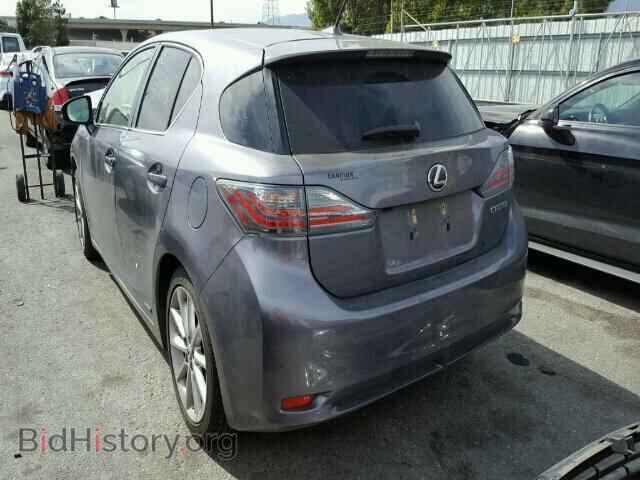 2012 LEXUS CT 200 - VIN: JTHKD5BH7C2076321 - Фото 3