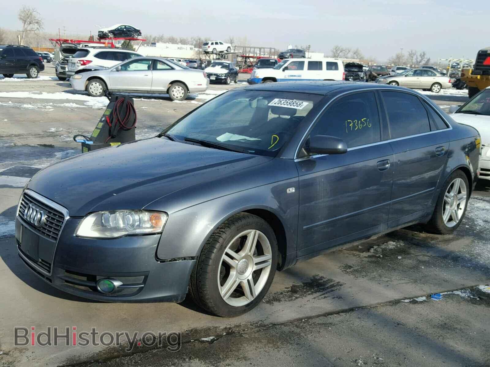 2006 AUDI A4 - VIN: WAUDF78E36A159345 - Фото 2