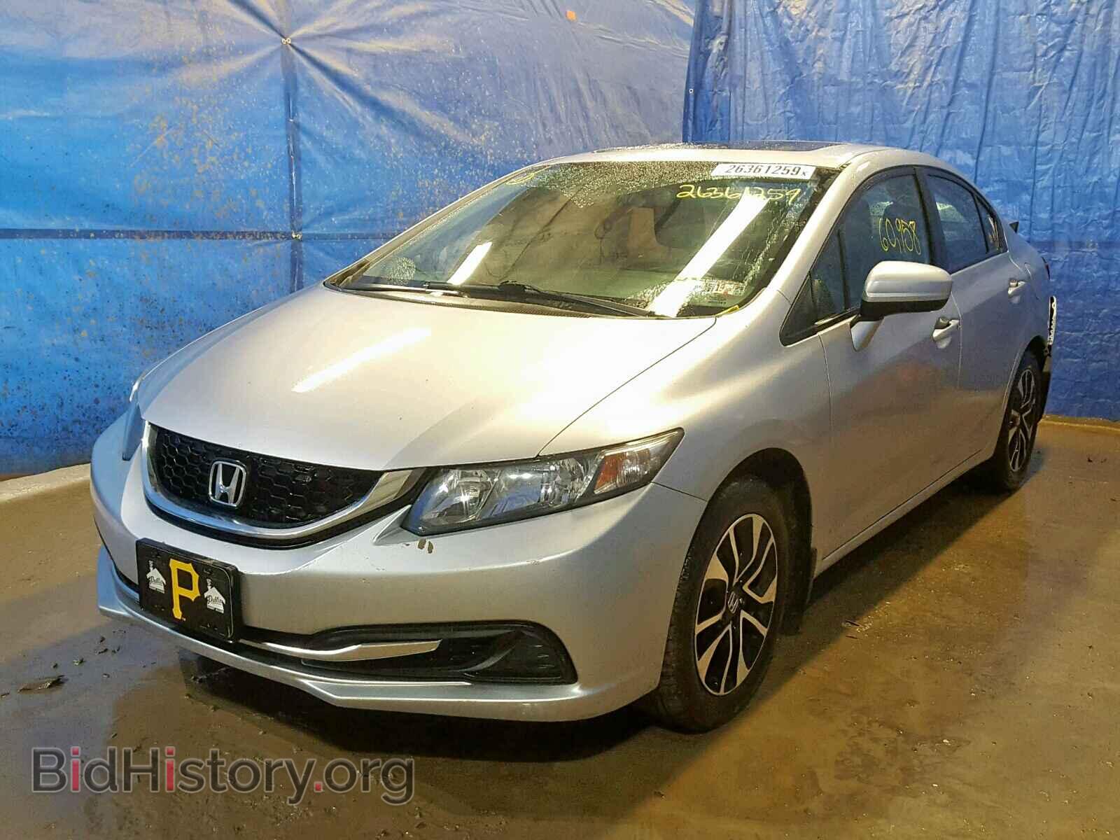 2014 HONDA CIVIC - VIN: 19XFB2F8XEE056796 - Фото 2