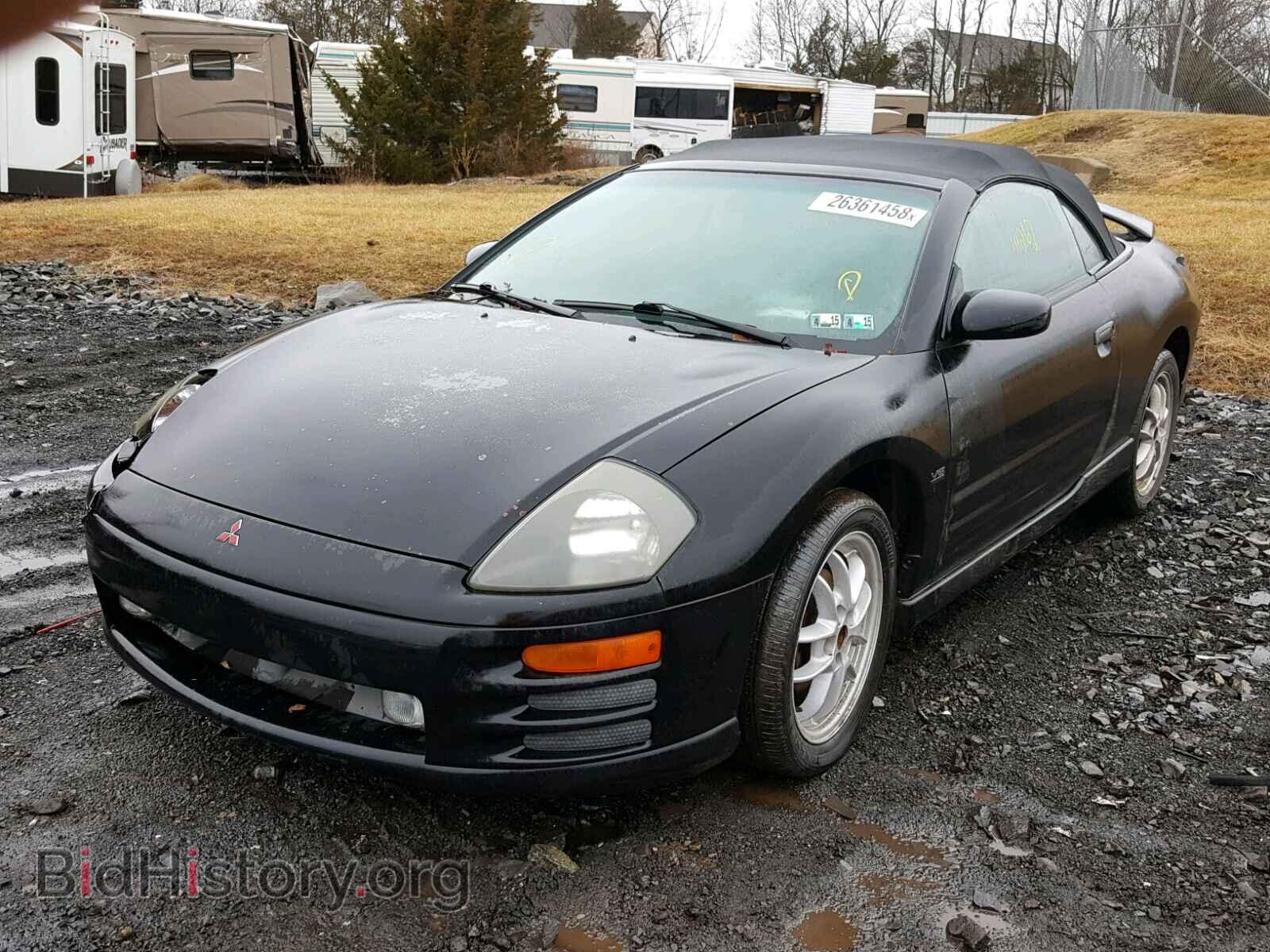 2001 MITSUBISHI ECLIPSE - VIN: 4A3AE85H31E220818 - Фото 2