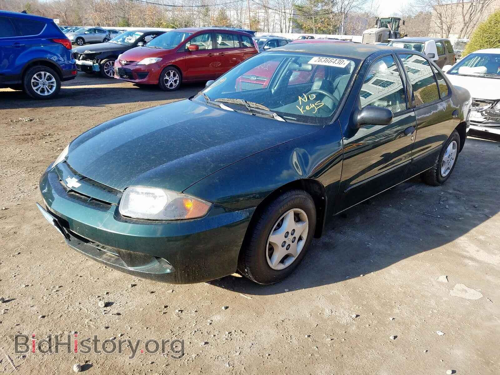 2003 CHEVROLET CAVALIER - VIN: 1G1JC52F737286539 - Фото 2
