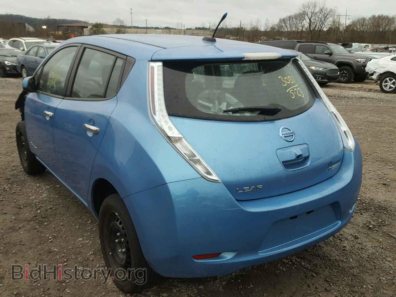 2013 NISSAN LEAF - VIN: 1N4AZ0CP7DC417323 - Фото 3