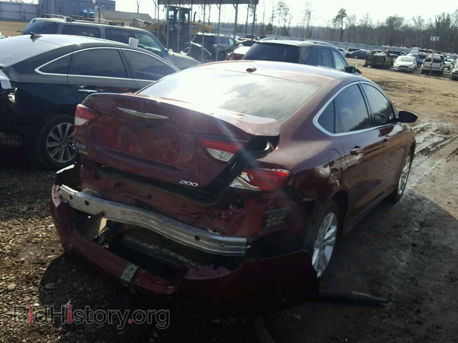 2015 CHRYSLER 200 - VIN: 1C3CCCAB2FN659221 - Фото 4