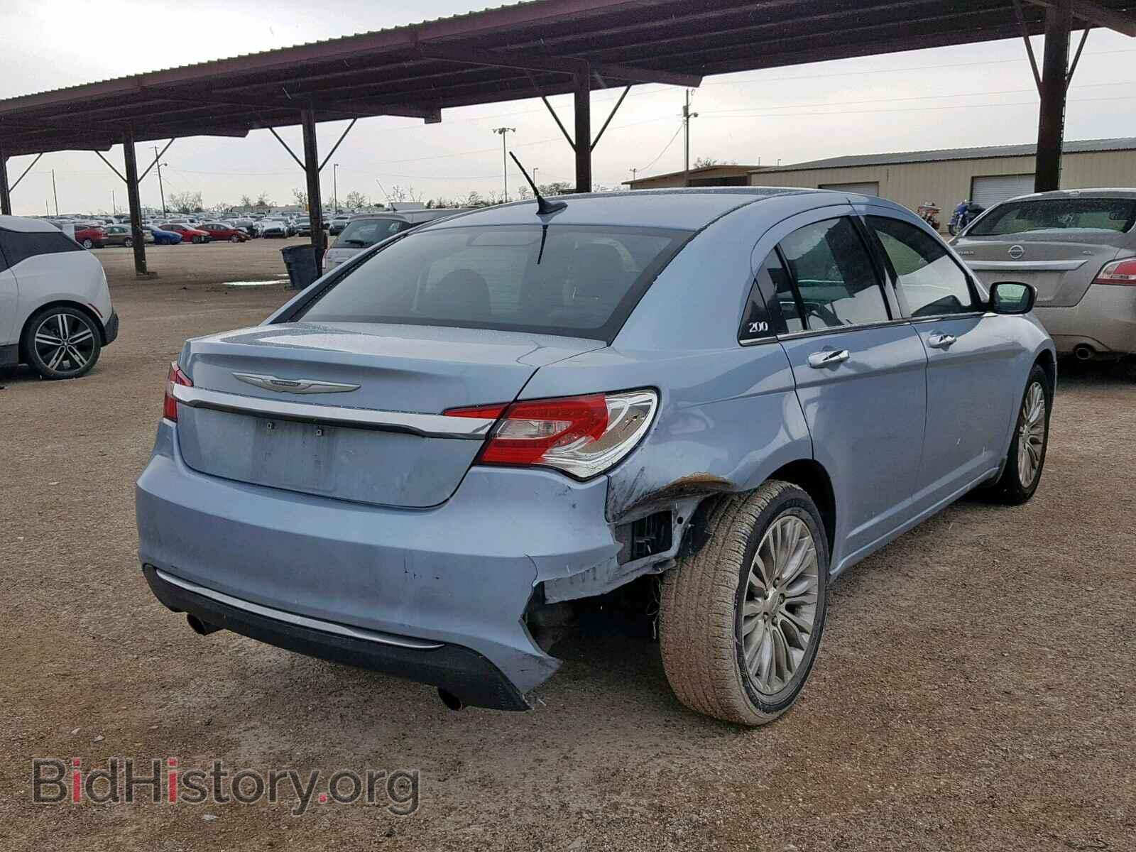 2012 CHRYSLER 200 - VIN: 1C3CCBCG2CN305293 - Фото 4