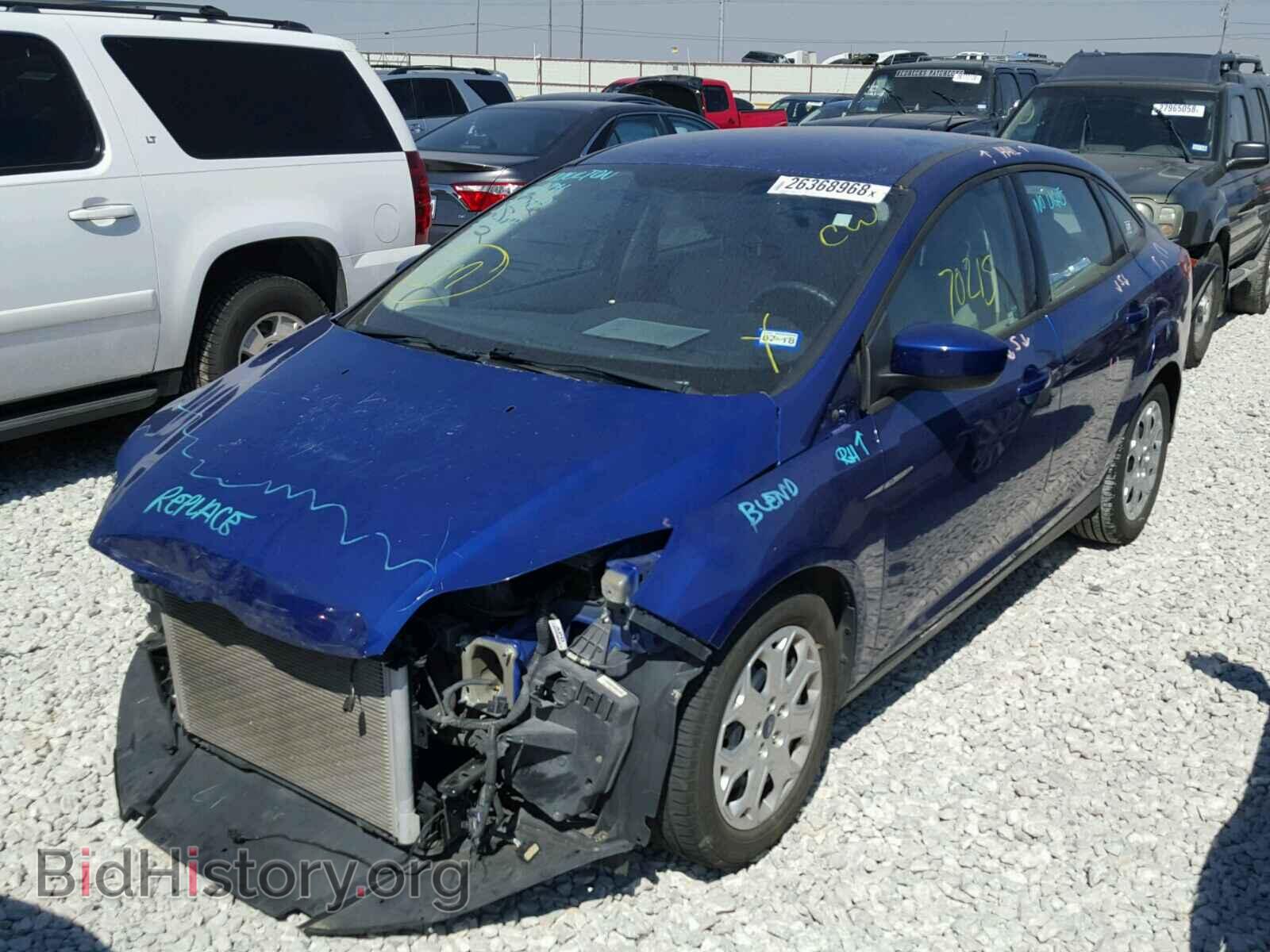 2012 FORD FOCUS - VIN: 1FAHP3F2XCL370809 - Фото 2