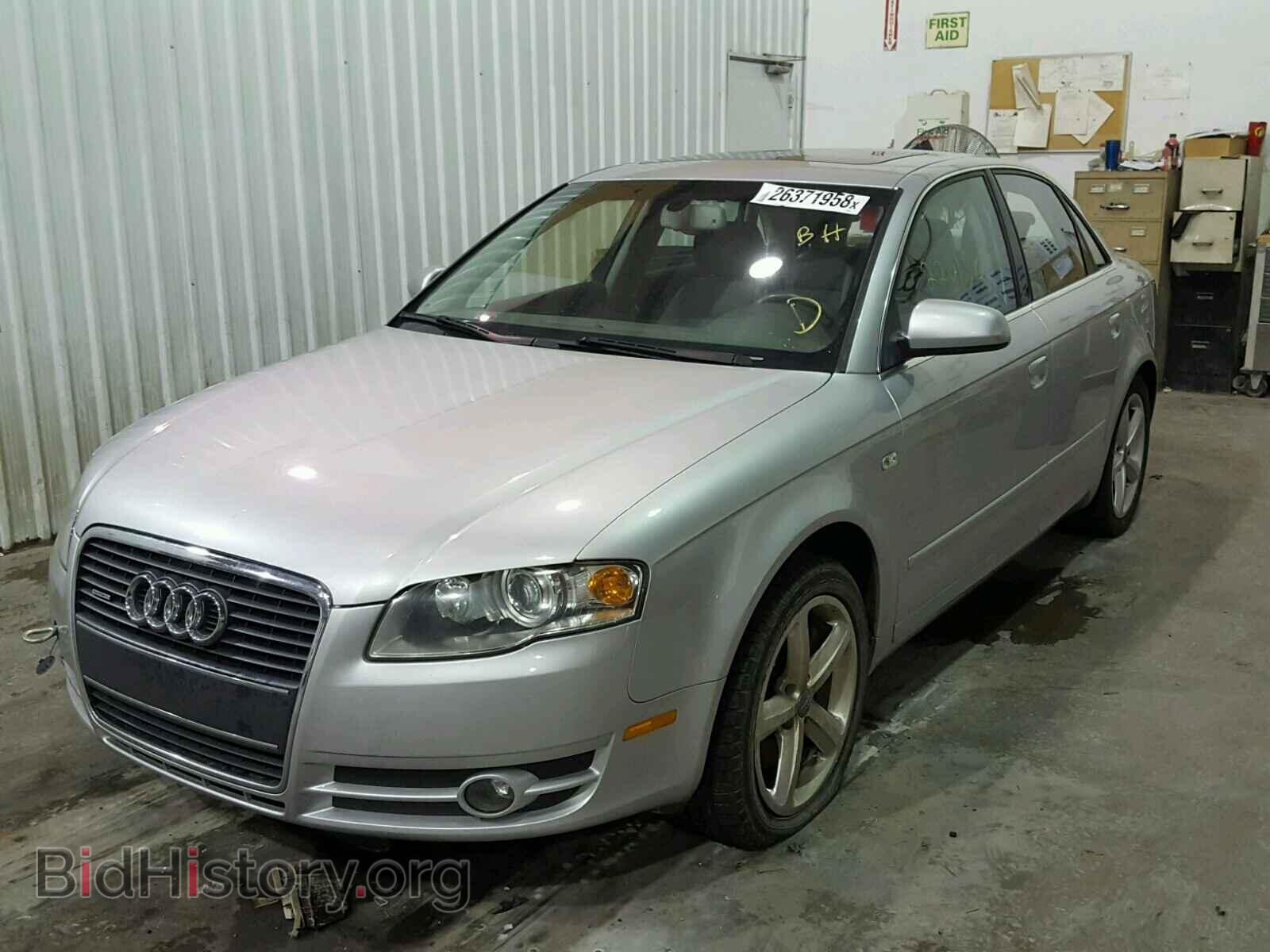 2007 AUDI A4 - VIN: WAUDH78EX7A088639 - Фото 2