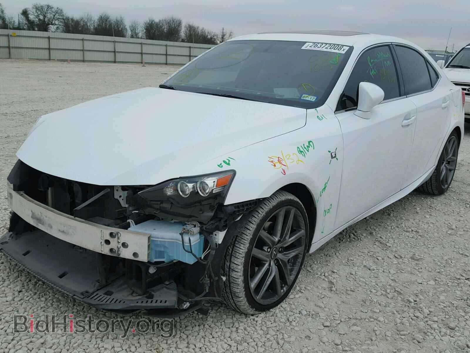2014 LEXUS IS250 - VIN: JTHBF1D28E5004105 - Фото 2