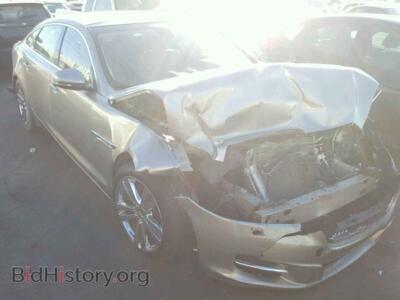 2011 Jaguar XJ XJL Base, серый — VIN SAJWA2GB2BLV01257, Copart