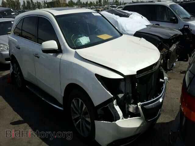 Photo 5FRYD4H48EB040971 - ACURA MDX 2014