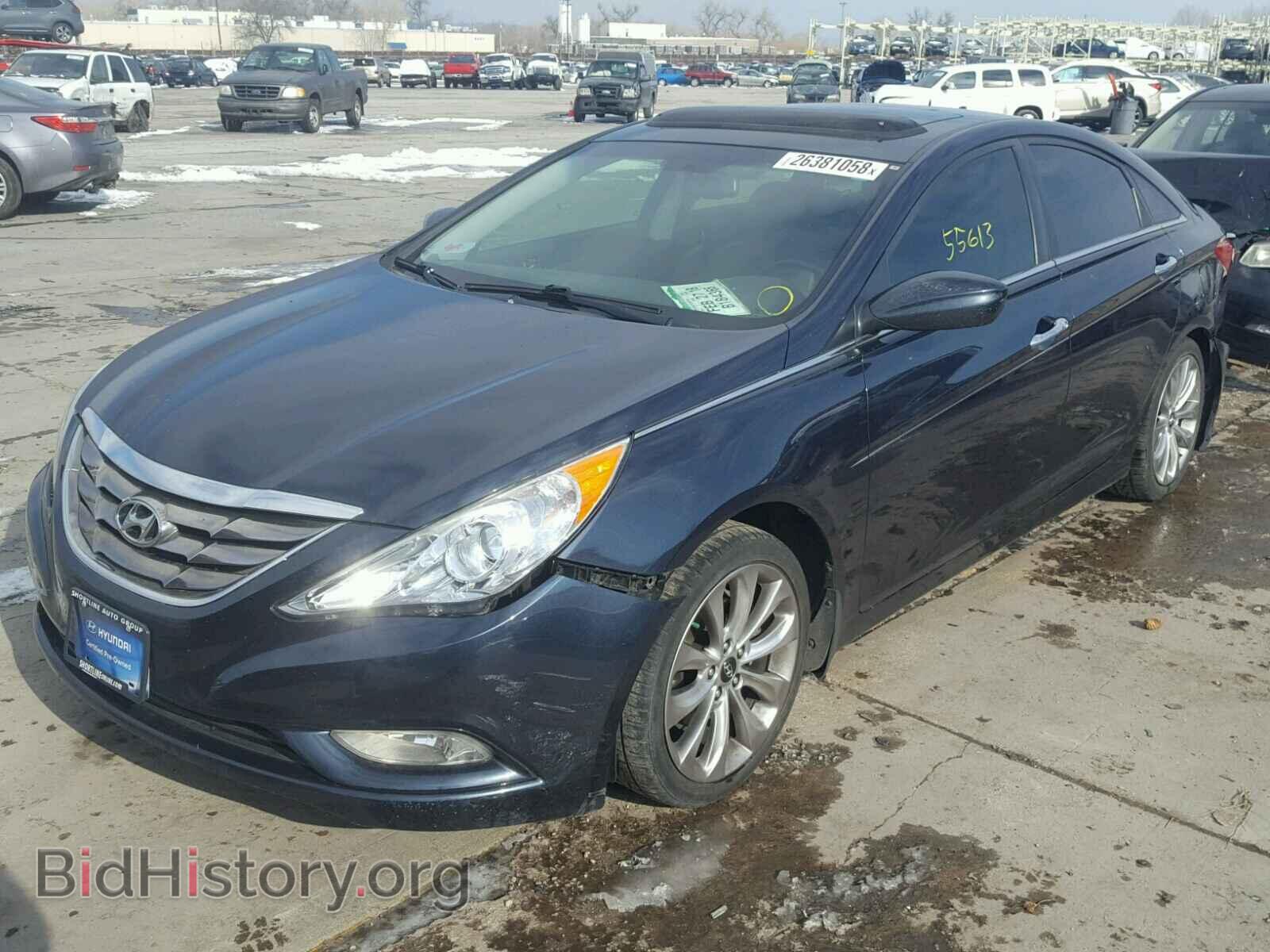 2012 Hyundai SONATA (VIN 5NPEC4AC1CH367218) — фото 2 из 10