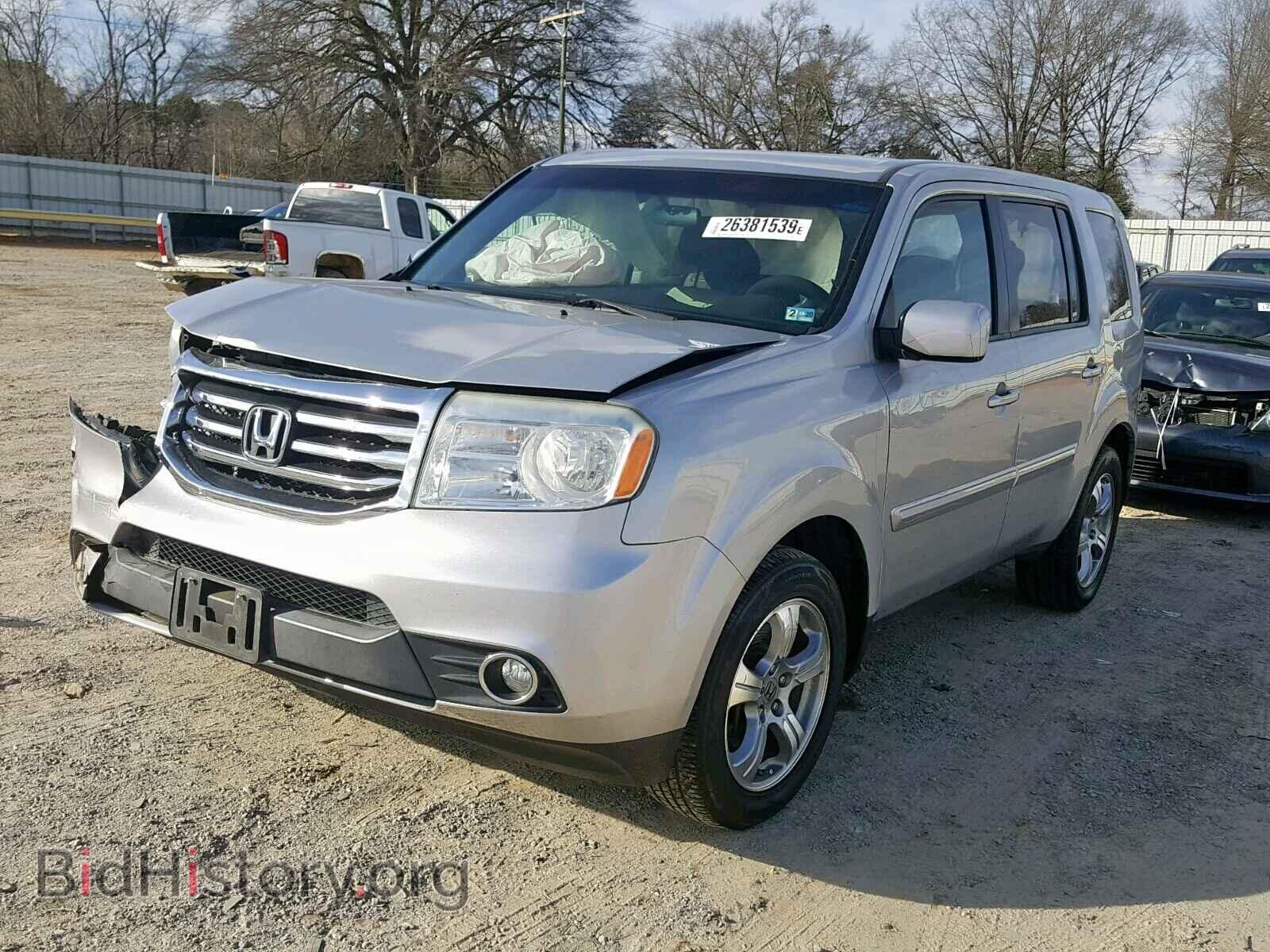 2012 HONDA PILOT EX - VIN: 5FNYF3H47CB039975 - Фото 2
