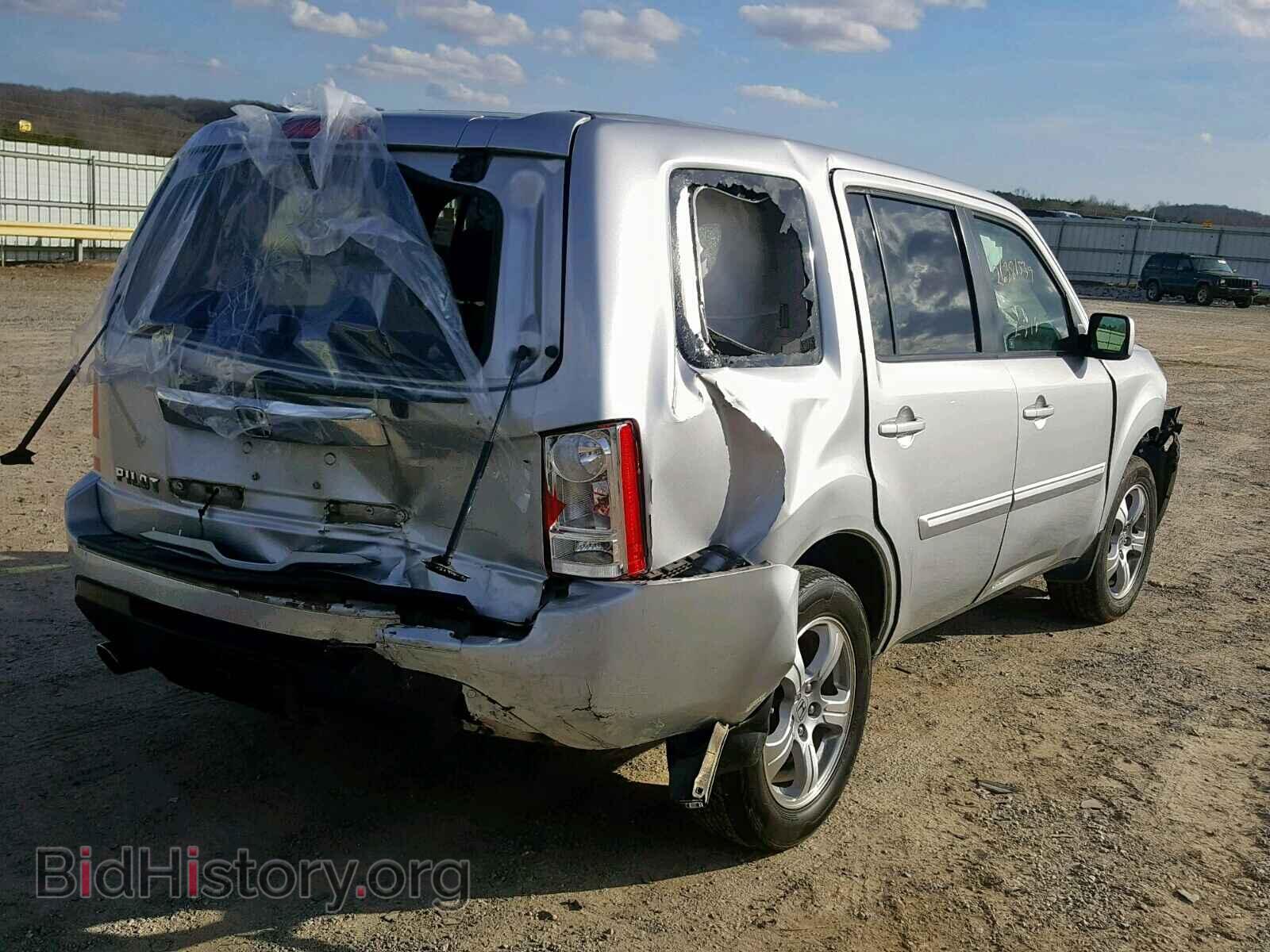 2012 HONDA PILOT EX - VIN: 5FNYF3H47CB039975 - Фото 4
