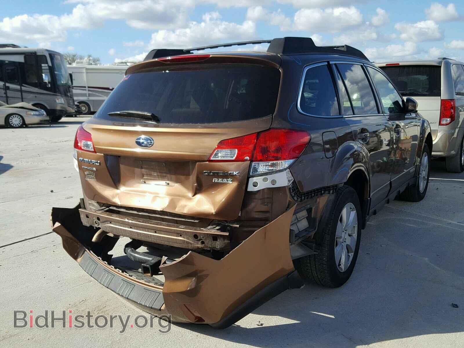 2011 SUBARU OUTBACK - VIN: 4S4BRBGC9B3442900 - Фото 2