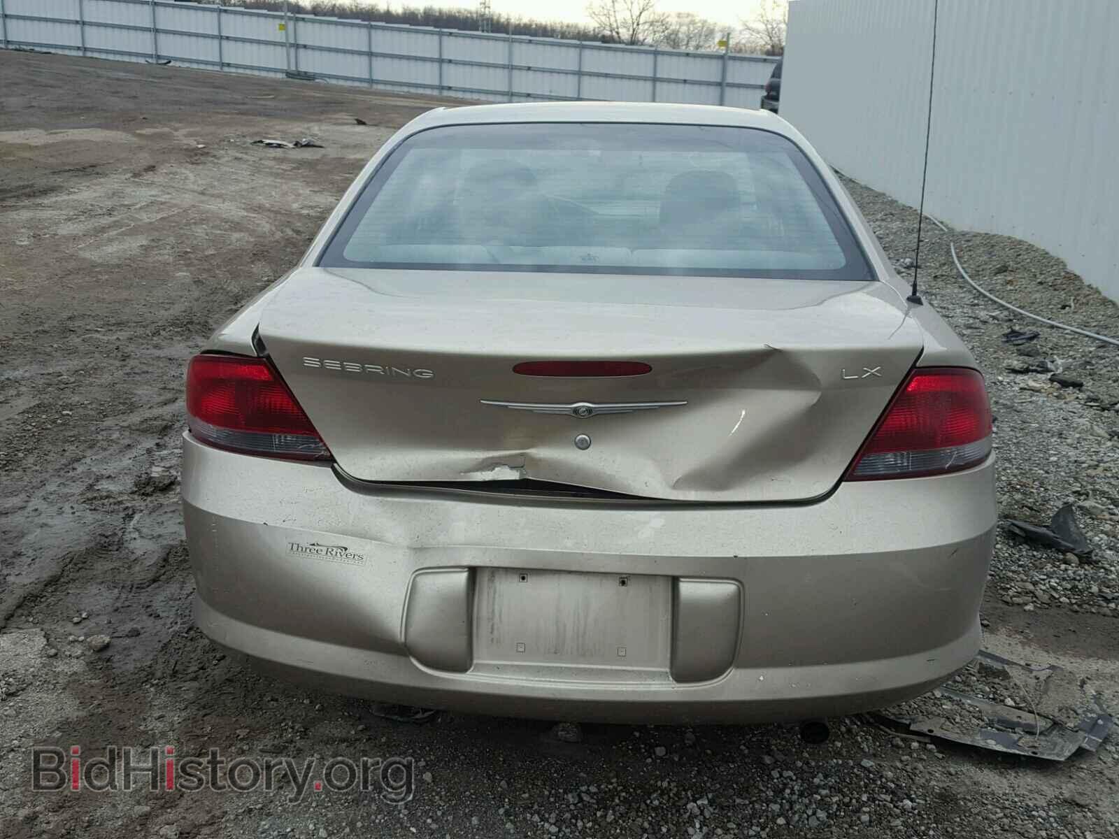 2004 CHRYSLER SEBRING - VIN: 1C3EL46X74N100148 - Фото 9