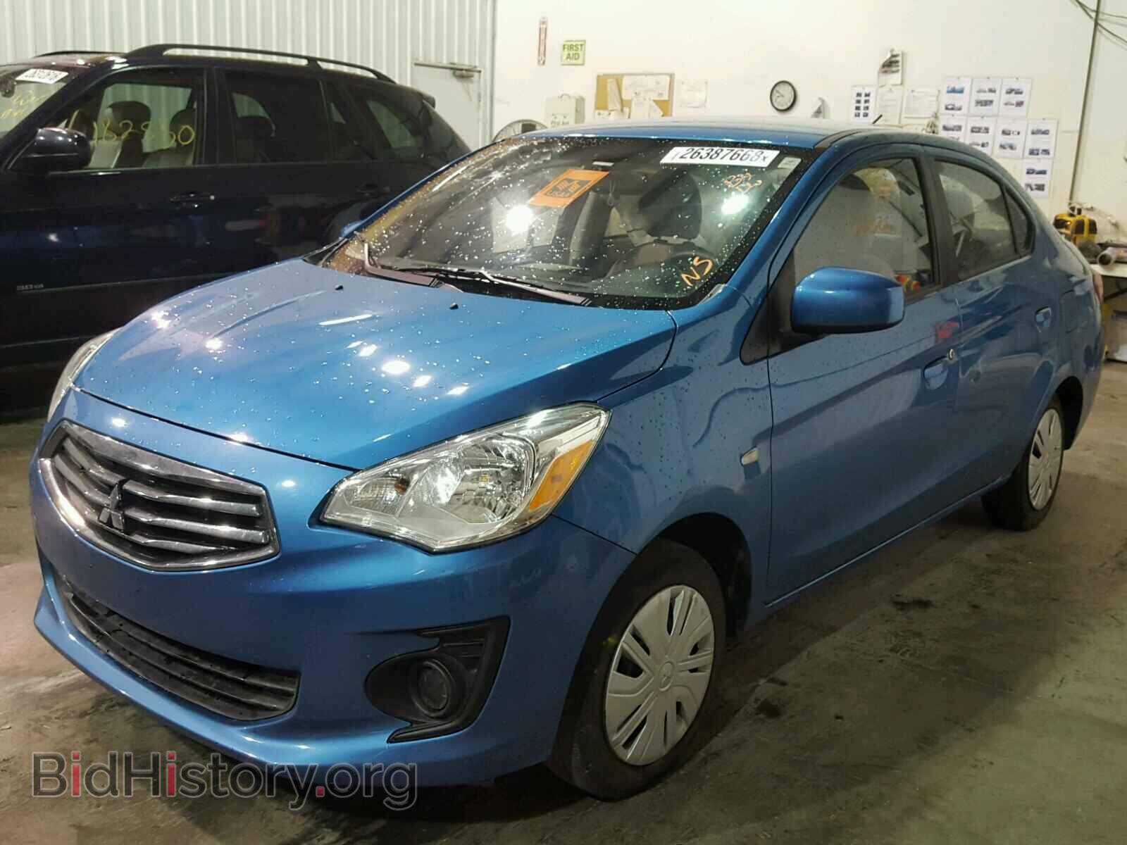 2017 MITSUBISHI MIRAGE - VIN: ML32F3FJ5HHF14275 - Фото 2