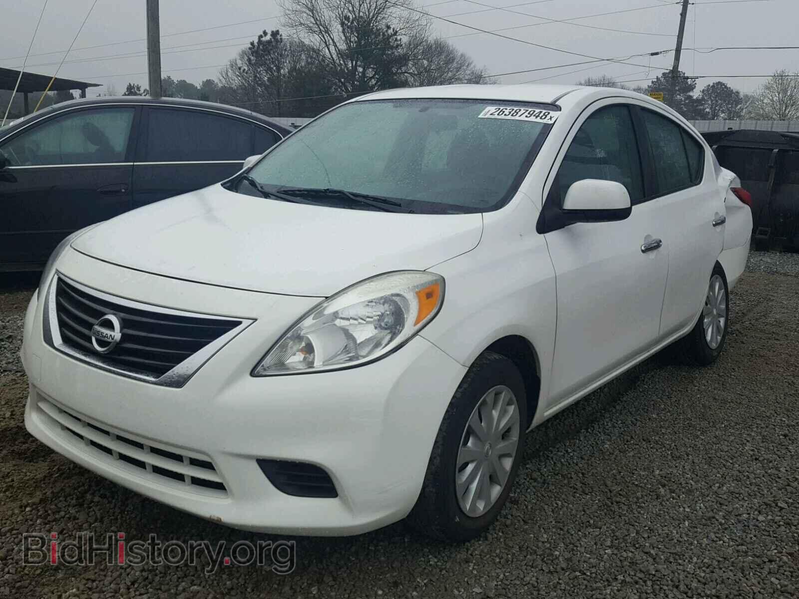 2012 NISSAN VERSA - VIN: 3N1CN7AP8CL907950 - Фото 2