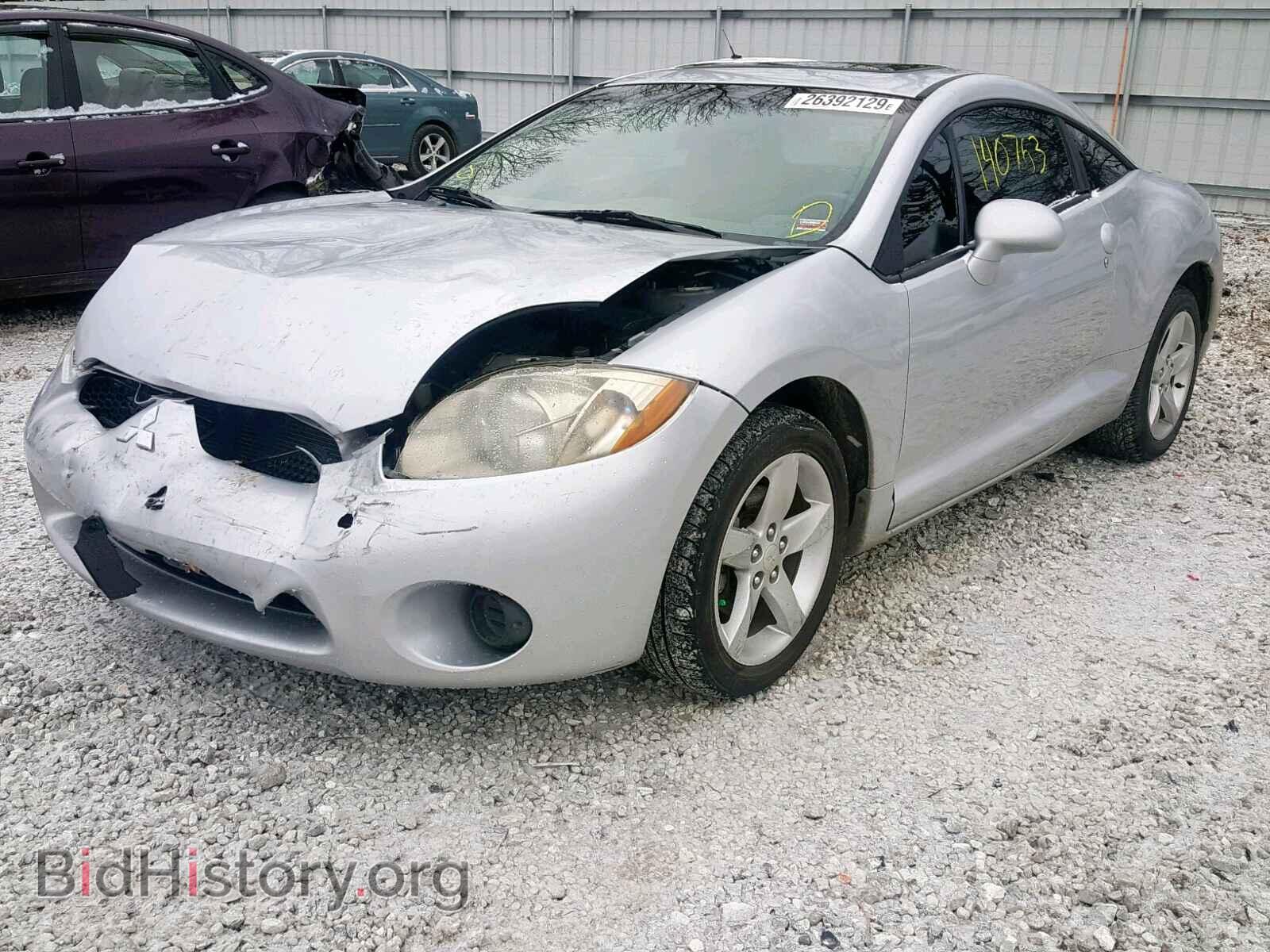 2006 MITSUBISHI ECLIPSE - VIN: 4A3AK24FX6E019415 - Фото 2