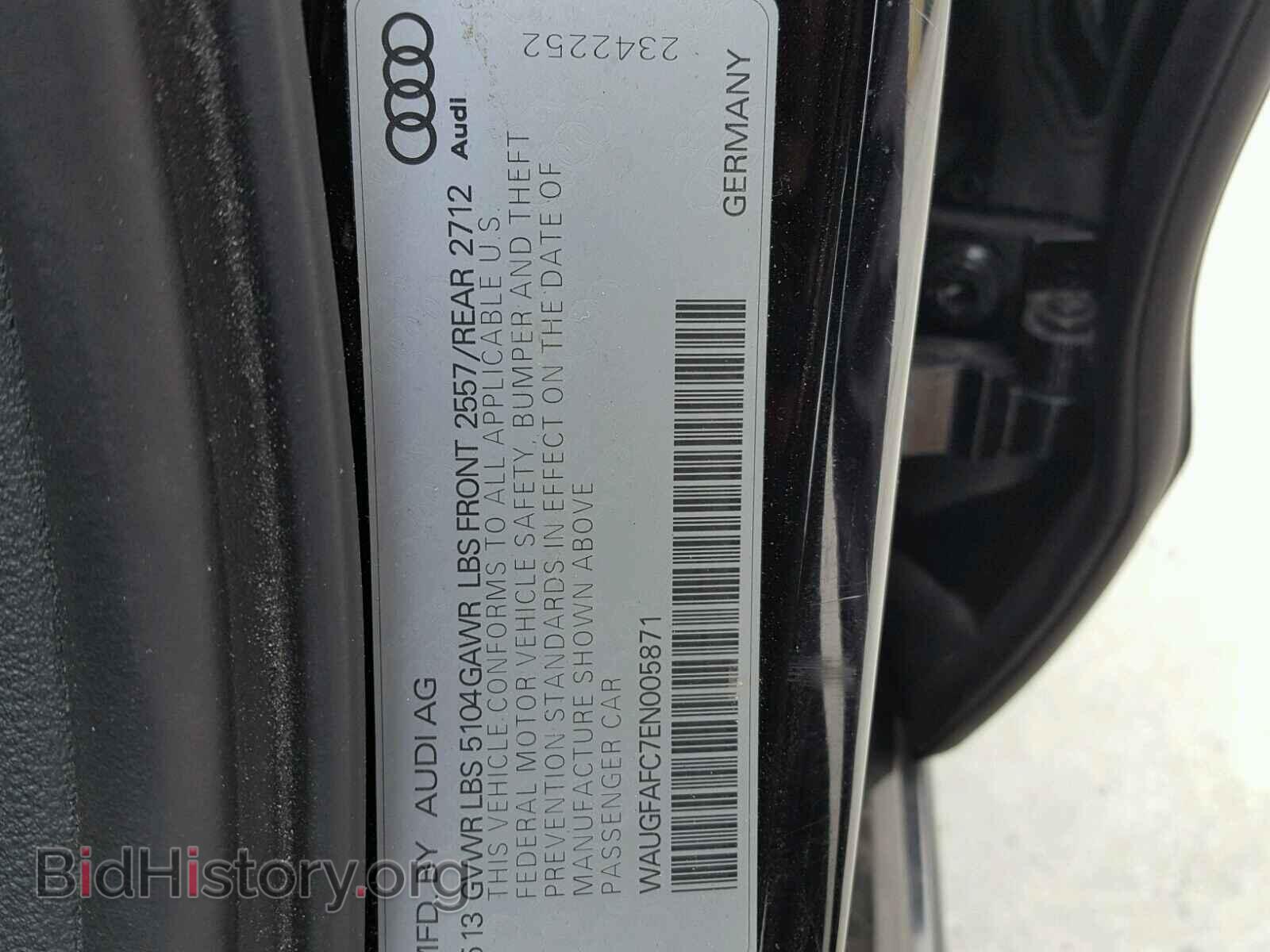 2014 AUDI A6 - VIN: WAUGFAFC7EN005871 - Photo 10