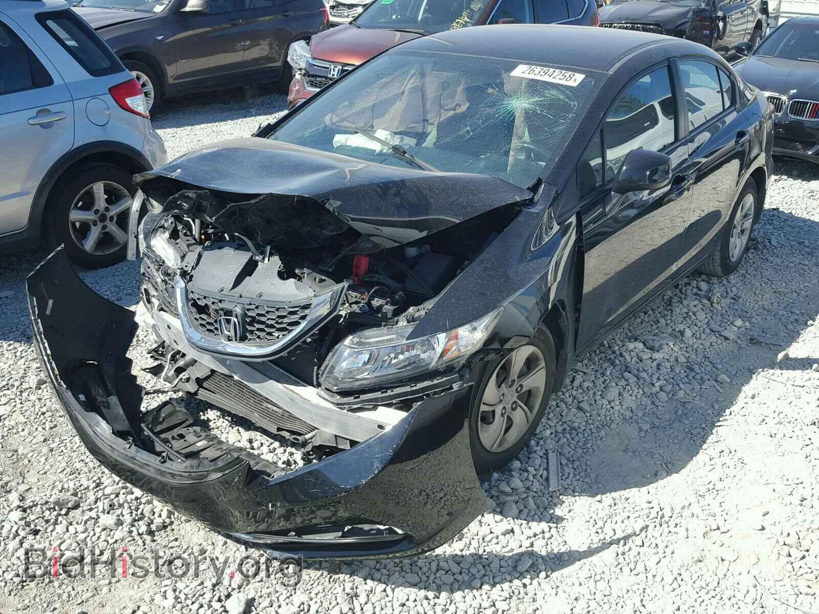 2013 HONDA CIVIC - VIN: 19XFB2F54DE063781 - Фото 2