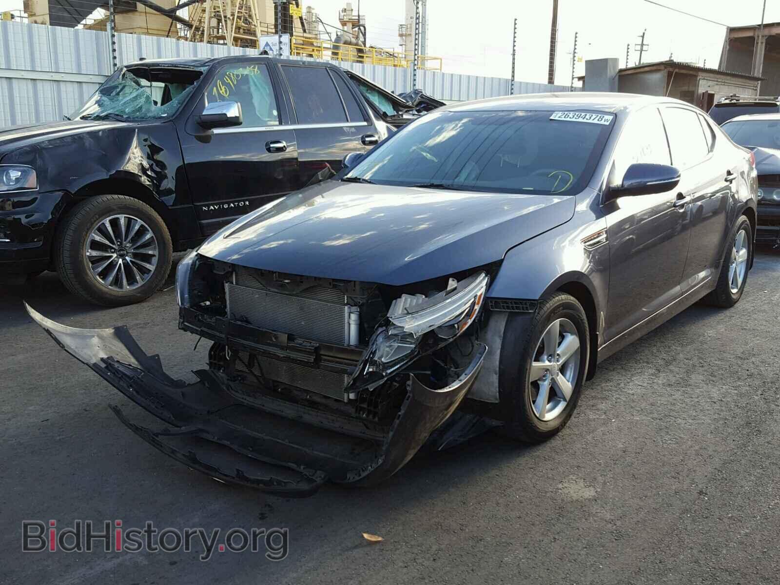 2015 KIA OPTIMA - VIN: KNAGM4A79F5584686 - Фото 2