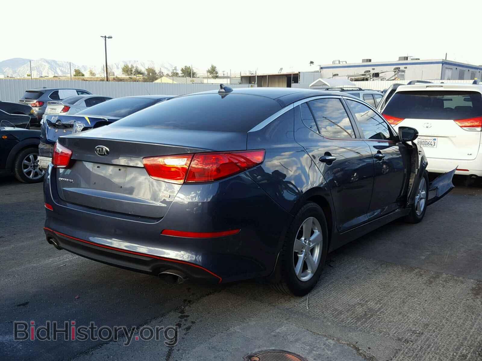 2015 KIA OPTIMA - VIN: KNAGM4A79F5584686 - Фото 4