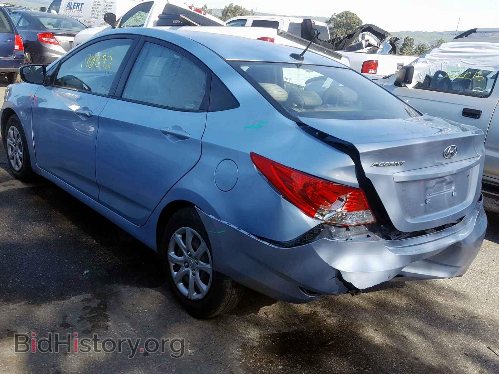 2014 HYUNDAI ACCENT - VIN: KMHCT4AE7EU610950 - Фото 3