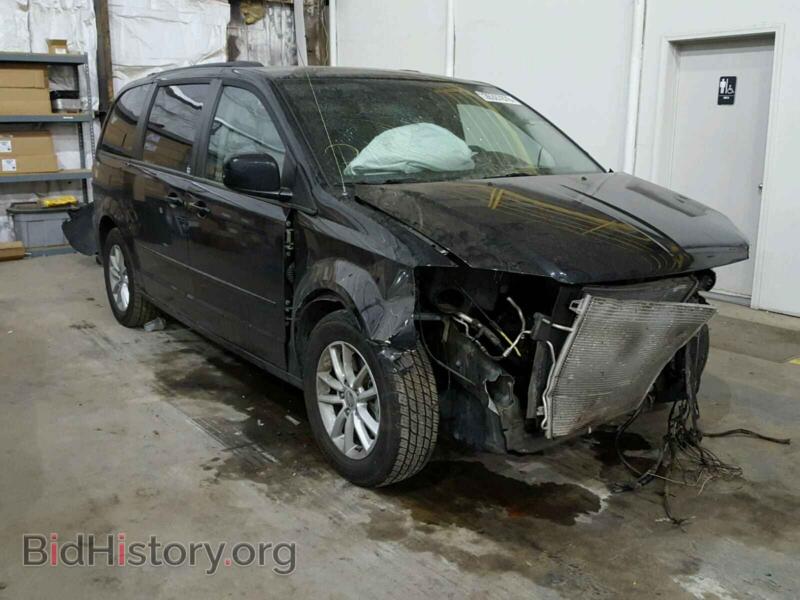 2014 Dodge CARAVAN Grand Cara (VIN 2C4RDGCG2ER400684) — photo 1 of 10, Copart, damage: front end