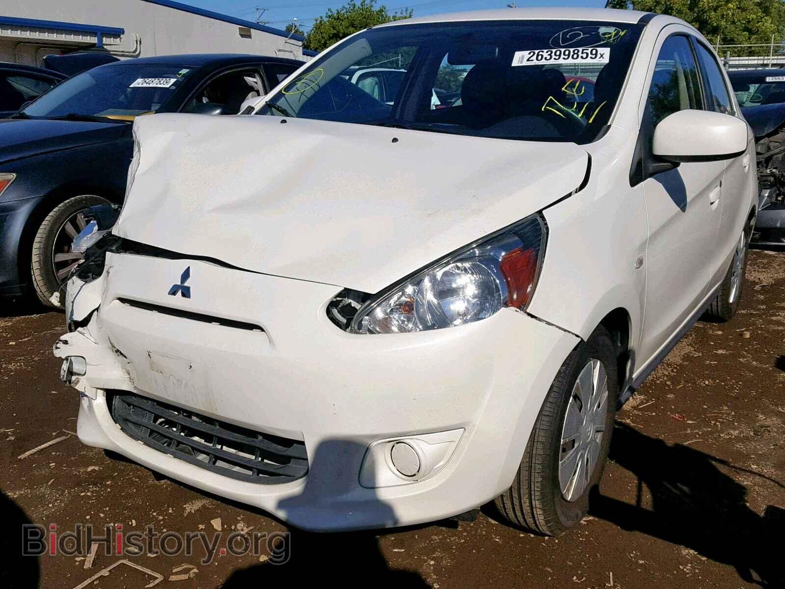 2015 MITSUBISHI MIRAGE - VIN: ML32A3HJ8FH045544 - Фото 2
