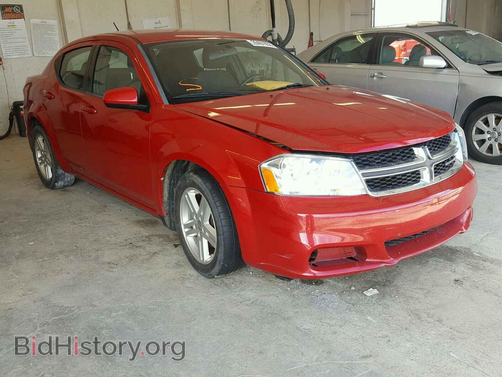 Фотография 1C3CDZCB0CN195368 - DODGE AVENGER 2012