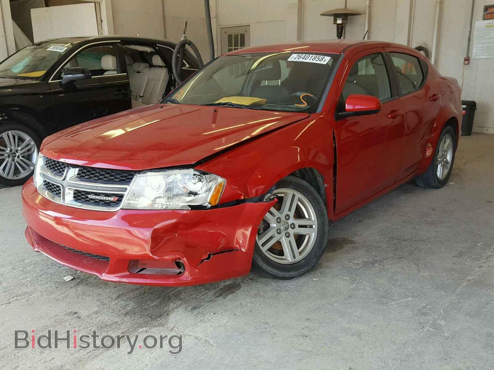 2012 DODGE AVENGER - VIN: 1C3CDZCB0CN195368 - Фото 2