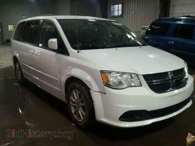2014 Dodge CARAVAN Grand Cara, white — VIN 2C4RDGCG6ER240647, Copart
