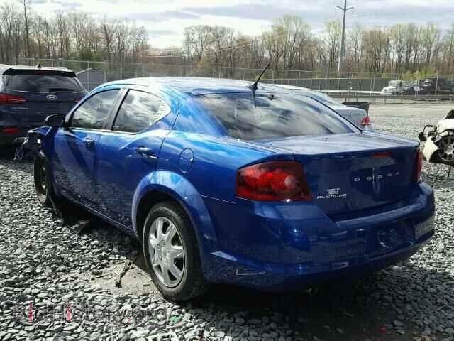 2014 DODGE AVENGER - VIN: 1C3CDZAG5EN225790 - Photo 3