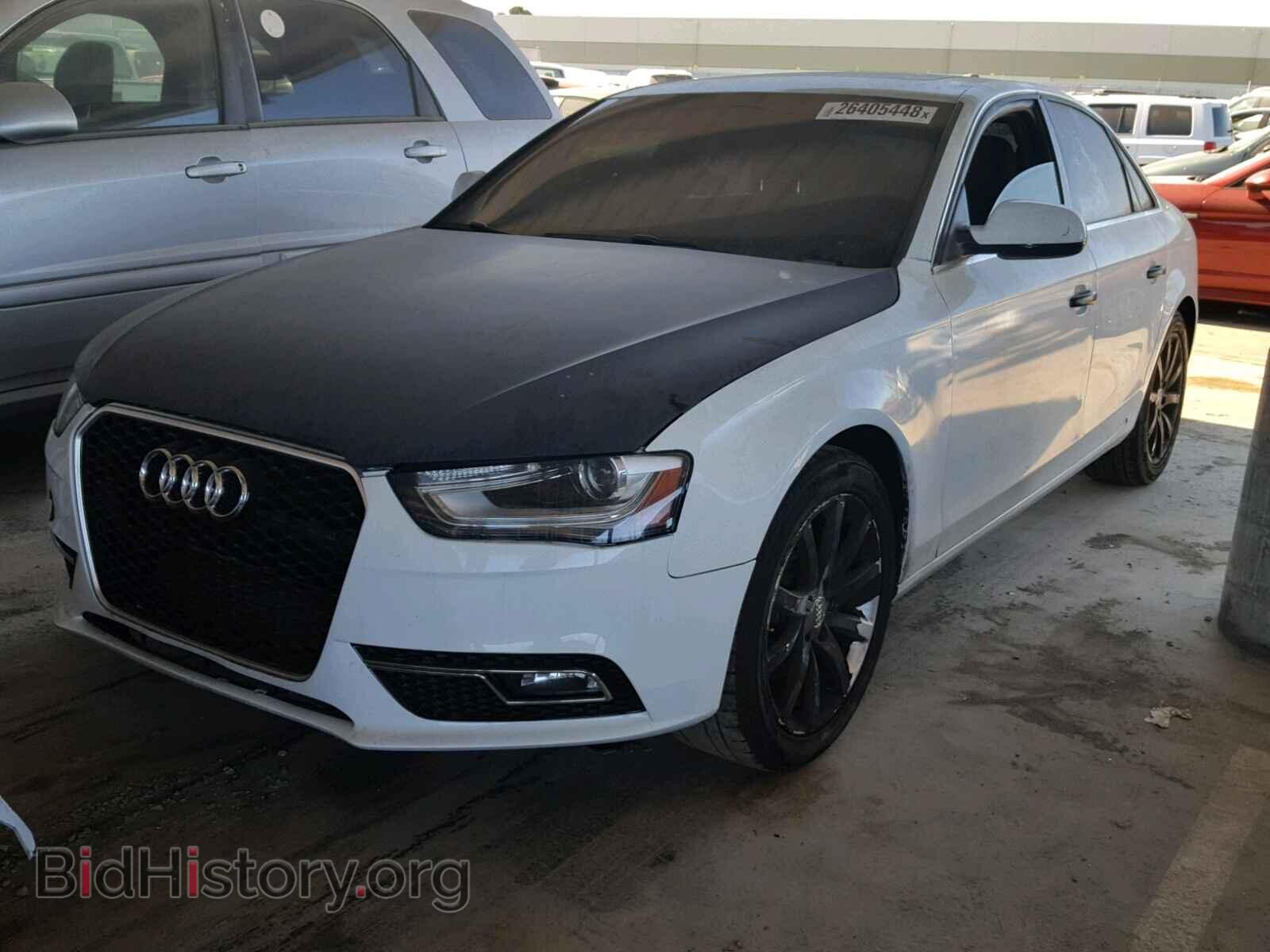 2013 AUDI A4 - VIN: WAUEFAFL8DN016352 - Фото 2