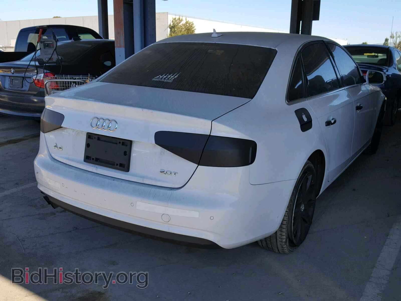 2013 AUDI A4 - VIN: WAUEFAFL8DN016352 - Фото 4