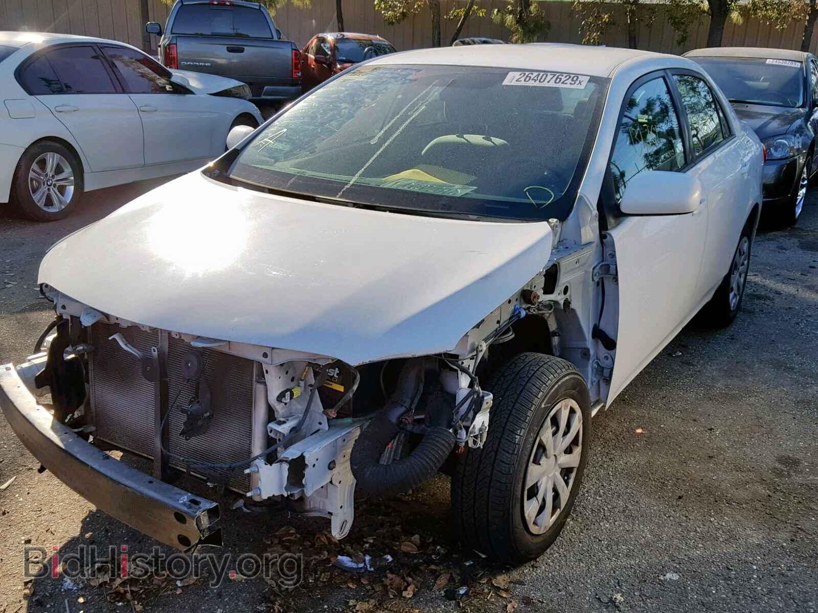 2011 TOYOTA COROLLA BA - VIN: 2T1BU4EE6BC587600 - Фото 2