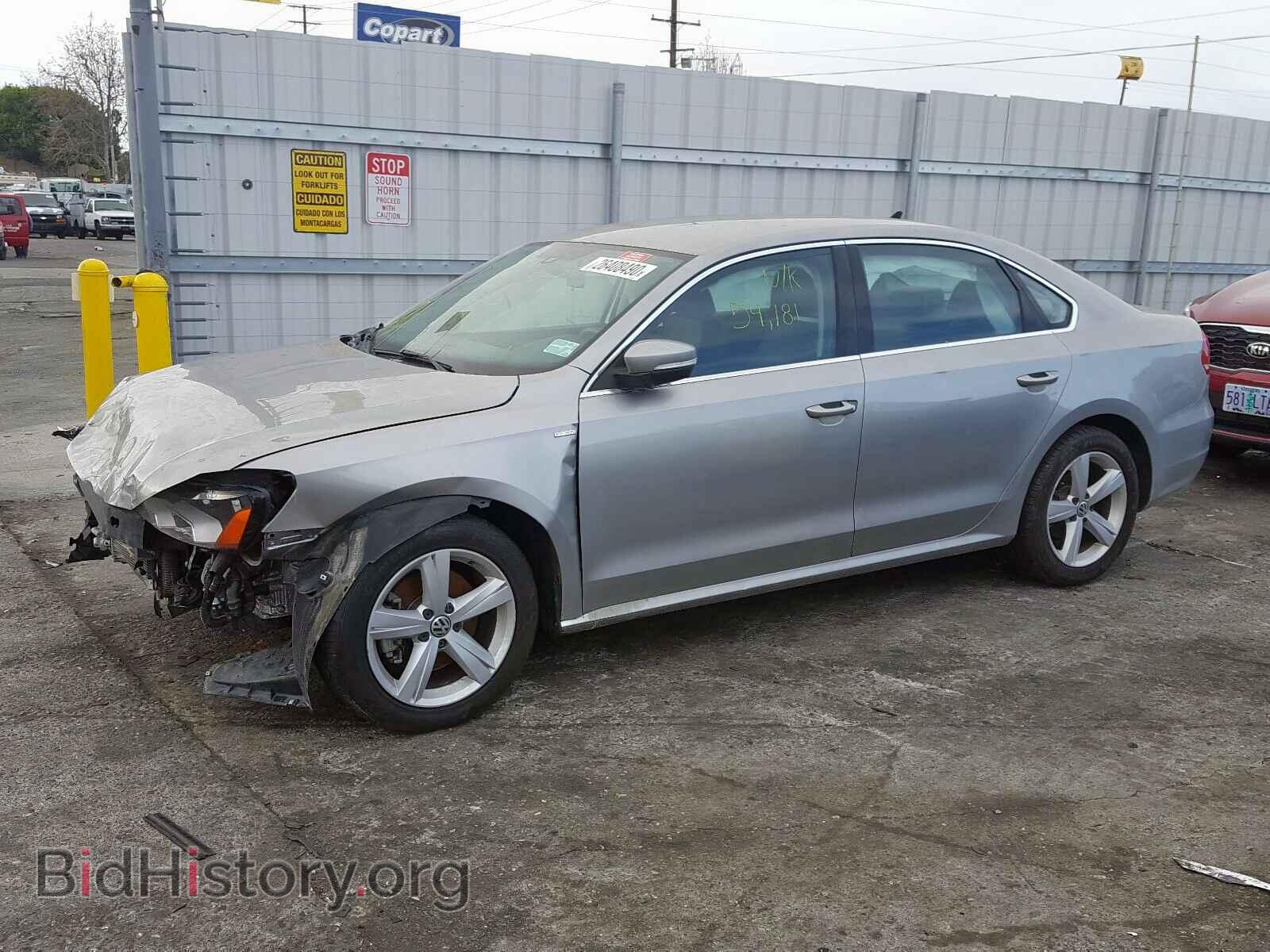 2014 VOLKSWAGEN PASSAT - VIN: 1VWAT7A36EC057304 - Фото 2