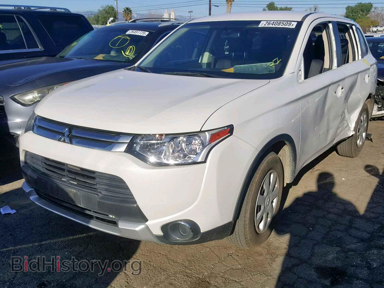 2015 MITSUBISHI OUTLANDER - VIN: JA4AD2A34FZ006055 - Фото 2