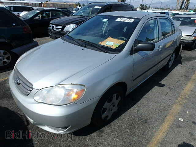 2003 TOYOTA COROLLA - VIN: 2T1BR32E63C155445 - Фото 2