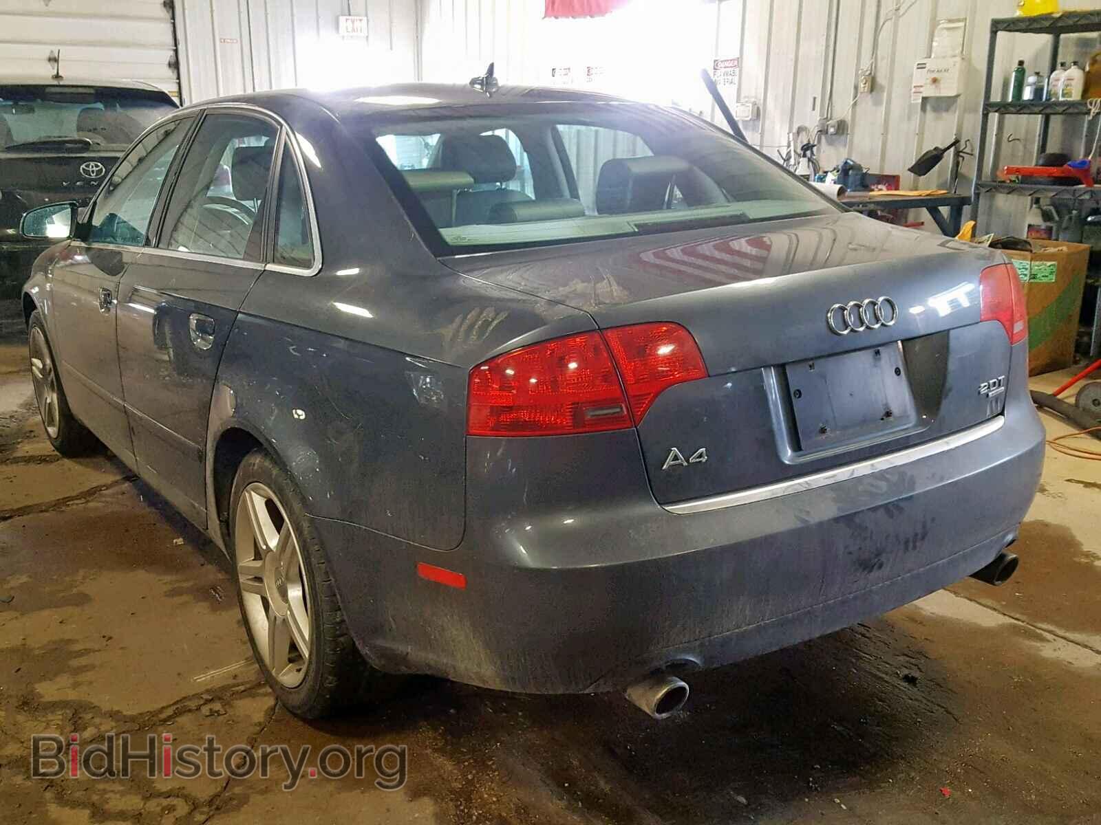 2007 AUDI A4 - VIN: WAUDF78E77A201369 - Фото 3