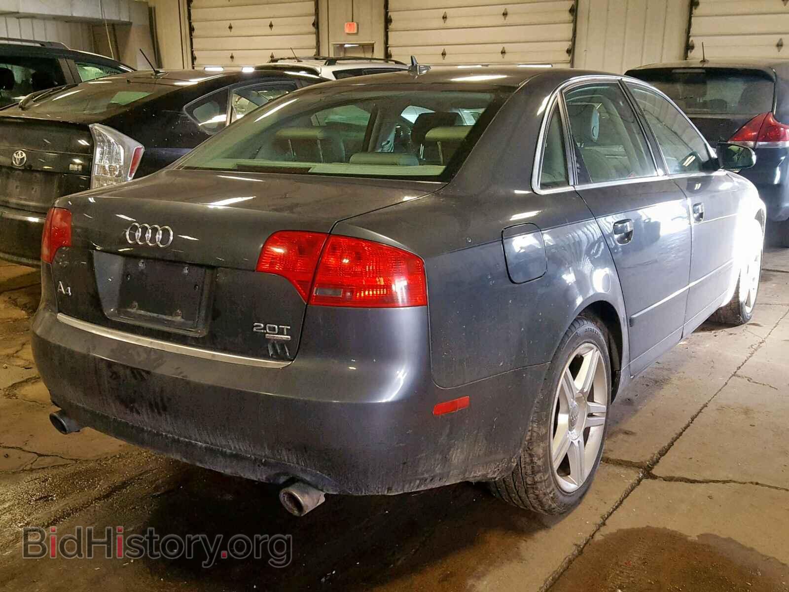 2007 AUDI A4 - VIN: WAUDF78E77A201369 - Фото 4