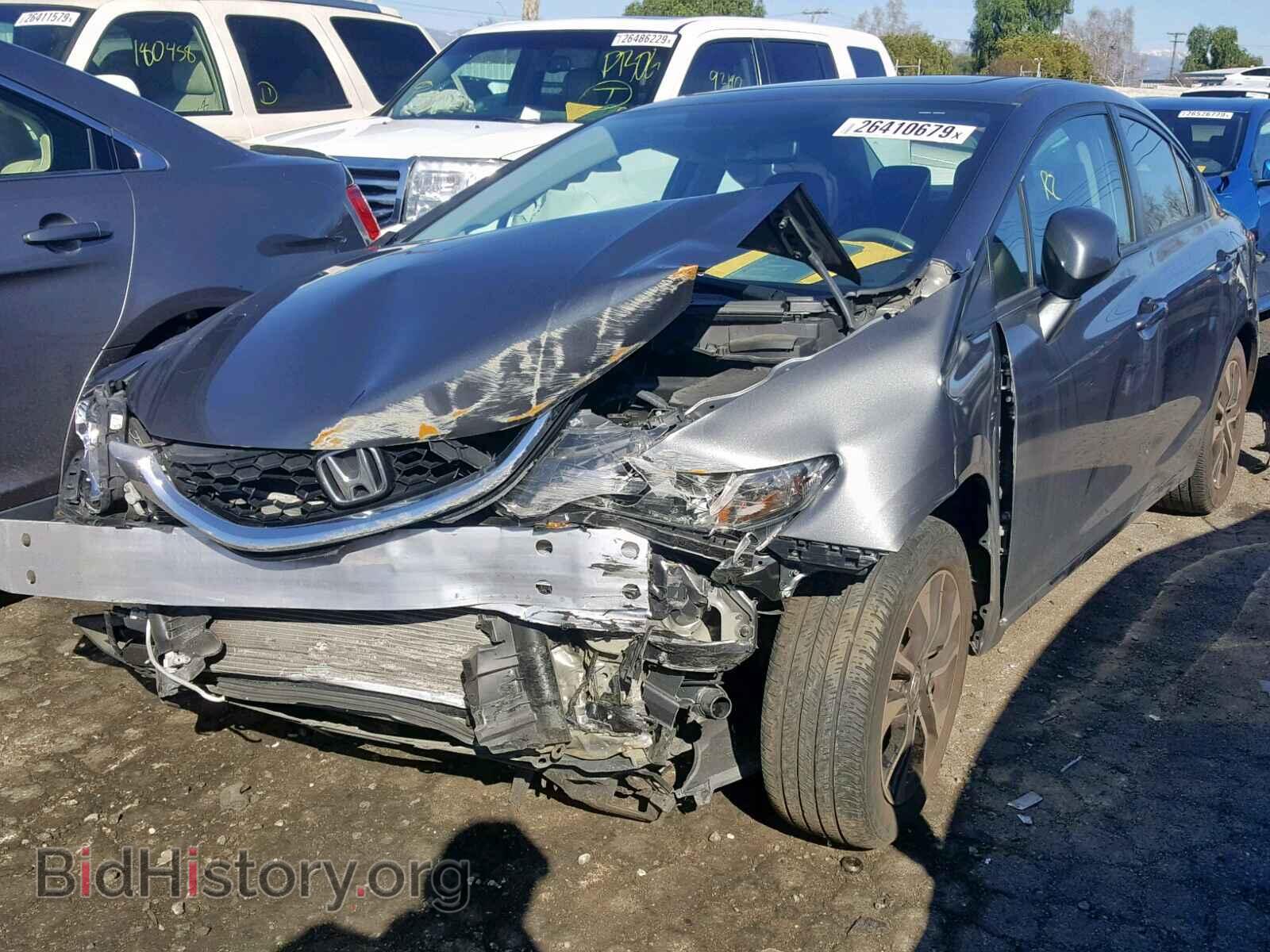 2013 HONDA CIVIC - VIN: 19XFB2F83DE253095 - Фото 2