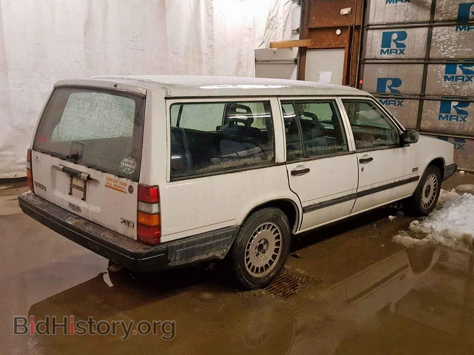 1991 VOLVO 740 - VIN: YV1FA8852M2332919 - Фото 4
