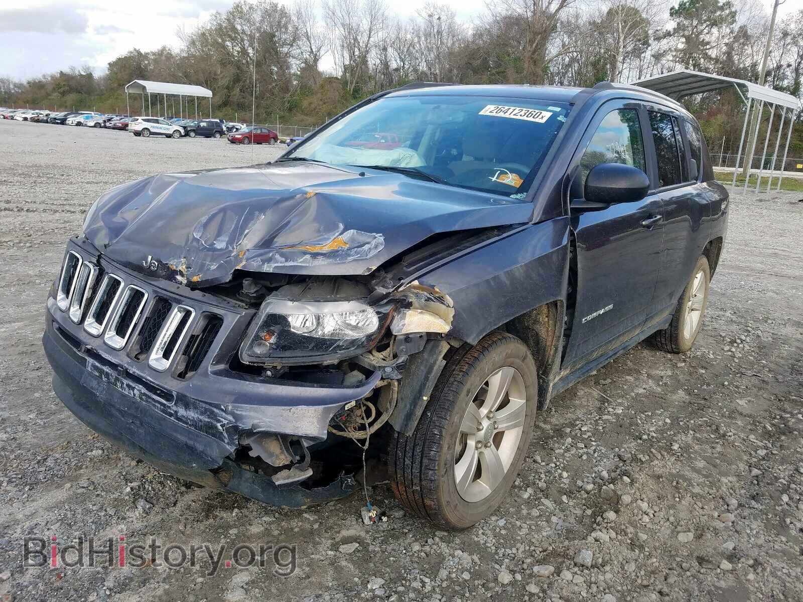2016 JEEP COMPASS - VIN: 1C4NJCBA7GD794993 - Фото 2
