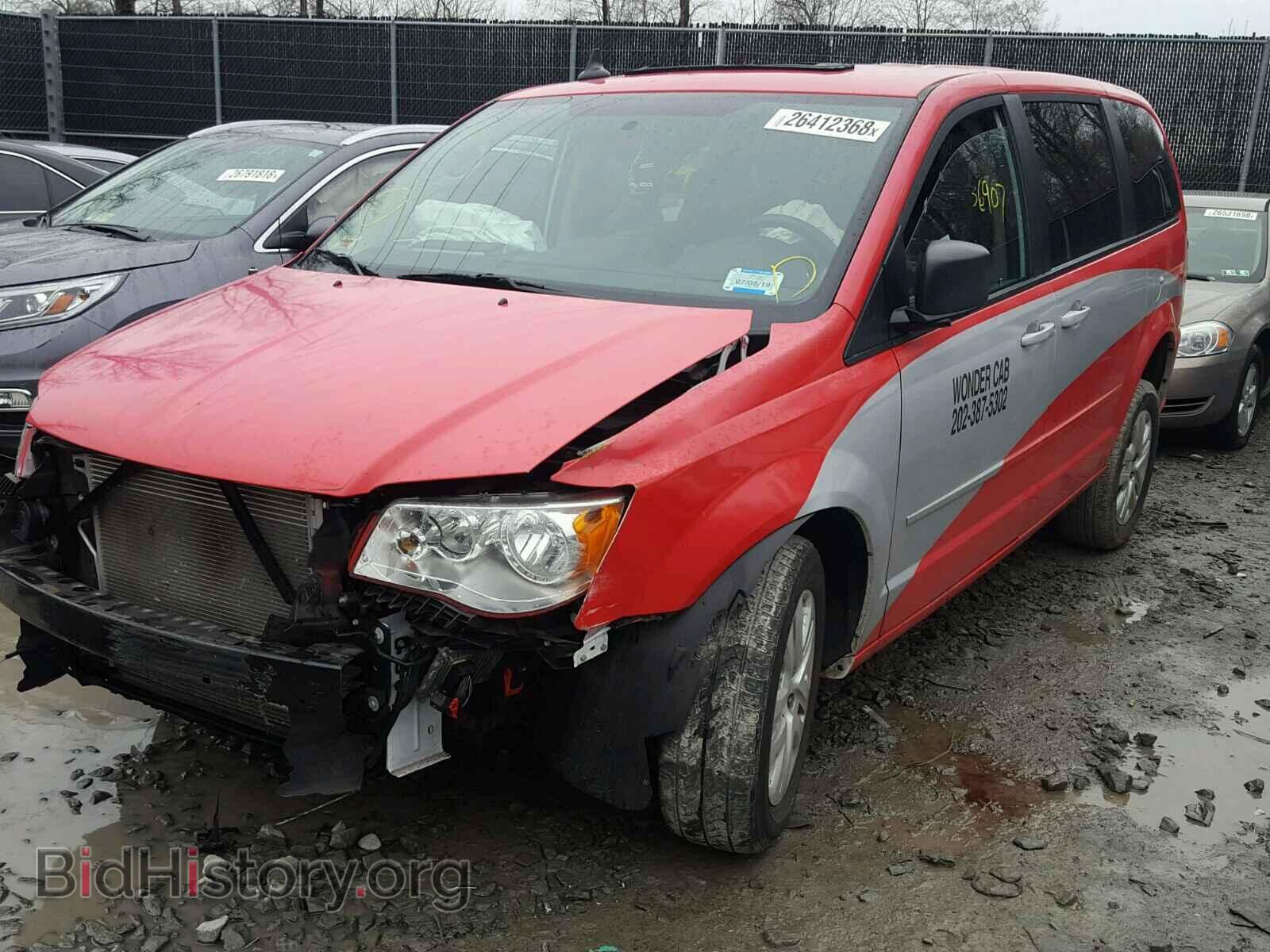 2015 DODGE CARAVAN - VIN: 2C4RDGBG5FR686646 - Фото 2